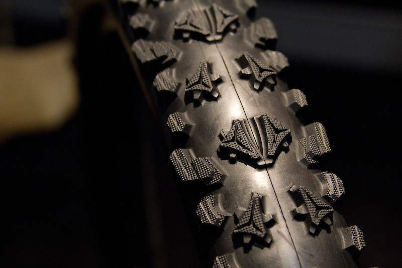 Tioga may not have released too much over the last few seasons, but it looks like they have been working hard behind closed doors. They will have two new tires to show off soon, both having been in development for quite a long time. The lug design looks quite different than what you may have expected to see and I've been told that there is an impressive amount of science and thought behind the layout. Stay tuned for more...