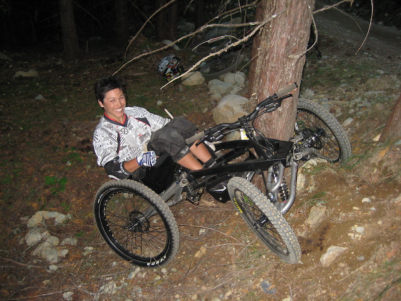 First day in Whistler - always trying to push things a little harder!