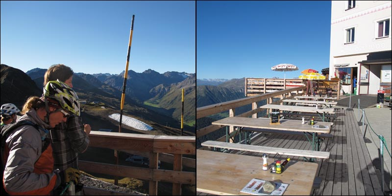 The Swiss work hard to preserve their snow blanketing it in white