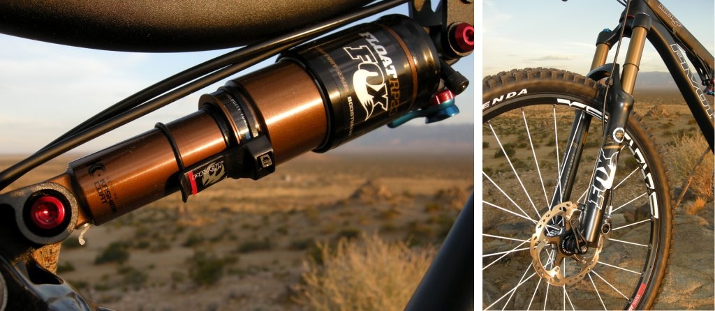 Fox Kashima RP23 shock and 32 Float RLC fork